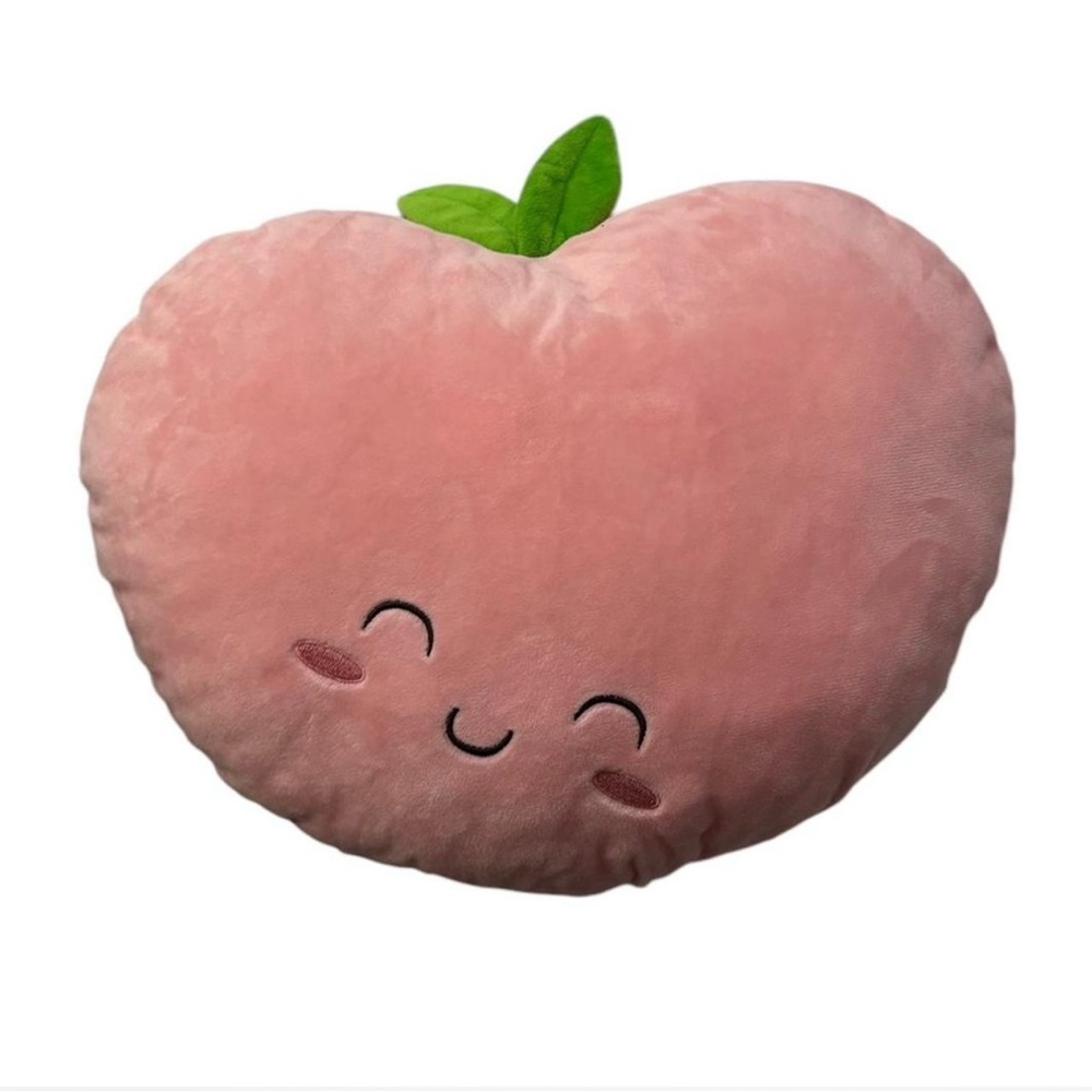 peach pillow plushie